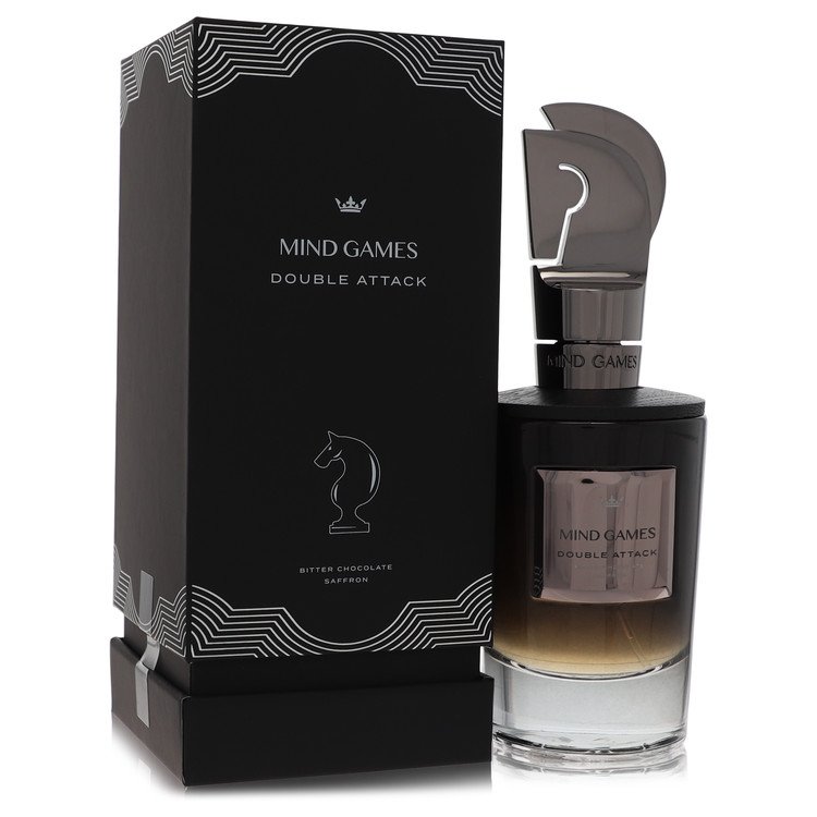 Mind Games Double Attack by Mind Games Extrait De Parfum Spray (Unisex) 3.4 oz Mind Games Double Attack by Mind Games Extrait De Parfum Spray (Unisex) 3.4 oz